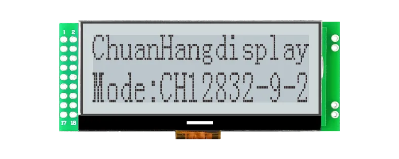 Module d'affichage LCD graphique CH12832-9-2 (COG+PCB)